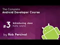 Hello World With Java Deep Dive in Android Studio