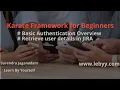 Overview on Basic Authentication Retrieve user details Karate Tutorial for Beginner