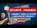 Tutoriel Gophish creer sa campagne de phishing