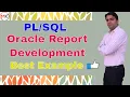 How to create oracle text reports by using PLSQL Procedure with Examples Oracle Shooter