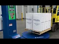 Global Industrial Semi-Automatic Stretch Wrap Machine For 20 W Rolls