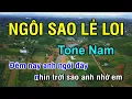 Download Lagu KARAOKE Ngôi Sao Lẻ Loi Tone Nam | Nhan KTV