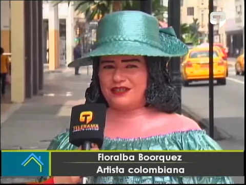 Artistas colombianos recrean personajes del Guayaquil de antaño con su arte