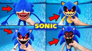I Found EVERY SONIC MONSTER in My Pool!