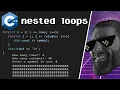 C nested loops explained