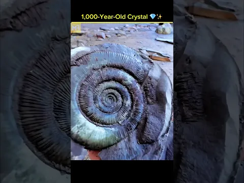He Found a 1,000-Year-Old Crystal by the Sea! 😱💎 #Mystery #Shorts