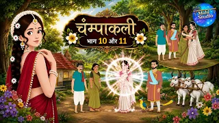 चम्पाकली | Champakali Part (10 - 11) | Hindi Kahani | Moral Stories | Mahi Studio