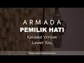 Download Lagu Armada - Pemilik Hati (Lower Key) Karaoke Version