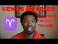 Venus in ARIES Astrology Man or Woman Everything you Need to Know