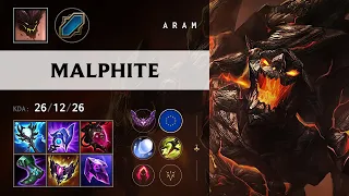 Malphite ARAM - EUNE Master Patch 26 14