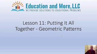 Lesson 11 - Creating a Geometric Shape