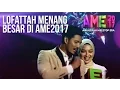 Download Lagu Lofattah Menang Besar di AME 2017! Fattah Amin -Top Top Lelaki \u0026 Neelofa - Top Top Wanita #AME2017