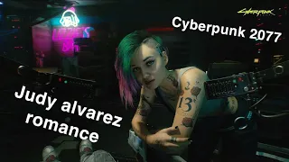 cyberpunk 2077 judy romance scene no commentary