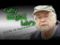 ALGOL 68 Instead of Pascal - Computerphile