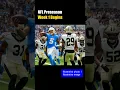 YOU WONT BELIEVE THESE SHOCKING NFL PRESEASON SCORES DISASTER FOR FAVOURITES