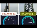 Lagu perbedaan antena Indosat(IM3) dengan Telkomsel speed  test di bawah antena @telkomsel @indosatoredo