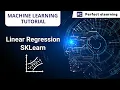 Linear Regression SKLearn Machine Learning Python Tutorial For Beginner s Perfect eLearning