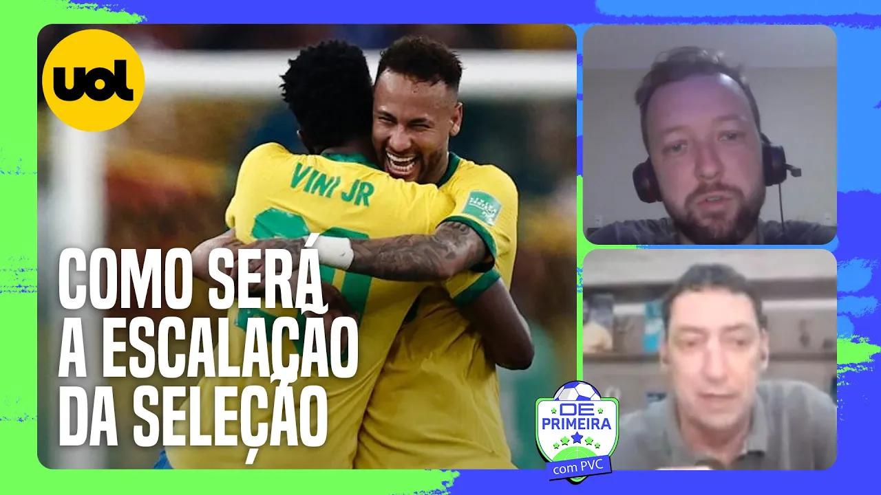 SELEÇÃO BRASILEIRA DE FERNANDO DINIZ ESTREIA APOSTA EM NEYMAR E VINICIUS JR COMO DUPLA