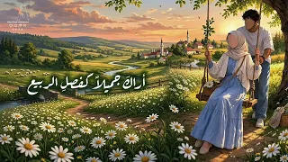 أنشودة  أراك جميلا                              نسخة بدون موسيقى                    دندنها