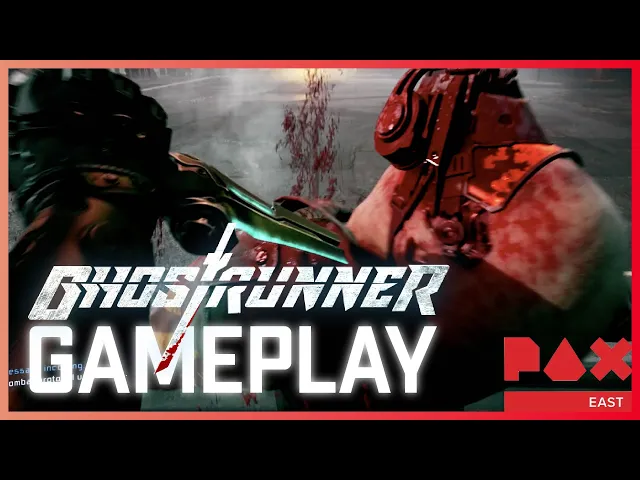 CYBERPUNK x MIRROR'S EDGE: Ghostrunner PAX East 2020 Gameplay + Interview