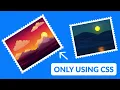 Postage Stamp Cutout Effects Quick CSS Trick easy tutorial css