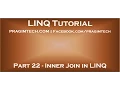 Part 22 Inner Join in LINQ