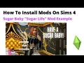 How To Install New Sugar Baby Mod Sugar Life For Sims 4 2022
