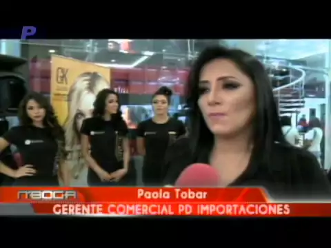 Yury Zambrano ofrece productos de la cadena GK Hair