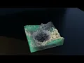 Flip Fluids Spinning Waves Blender Animation