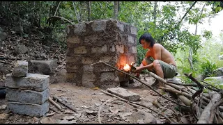Build A Brick Kiln Wild Survival 