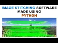 I Made Software for Stitching Image From Python