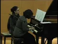 Nocturne - Lullaby (Bar ilan university  Student Concert 2011)