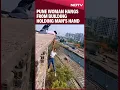 Pune Woman Hangs From Building Holding Man's Hand. All For A Reel