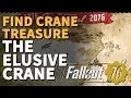 The Elusive Crane Fallout 76 Find Crane treasure