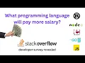 Top Paying Programming Languages in 2023 Insights from the Stack Overflow Survey