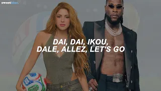 Shakira, Burna Boy - Dai Dai (Spanish Version) | Letra/Lyrics