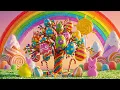 Easter Candy World Ambience Uplifting Instrumental Music Relaxing Spring TV Background 4K