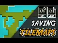 How to save Unity Tilemaps