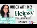 Helpsy Source Everlane NWT Women s Intimates Mystery Box - WHAT SOLD in 90 Days Did I Make A Profit