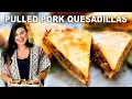 FULLY-LOADED Pulled Pork Quesadillas PLUS Tips Cooking and Flipping