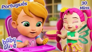 Vamos Provar Comidas! 🥦😋 | Vídeos para bebés | Baby Alive em Português | Desenhos animados infantis