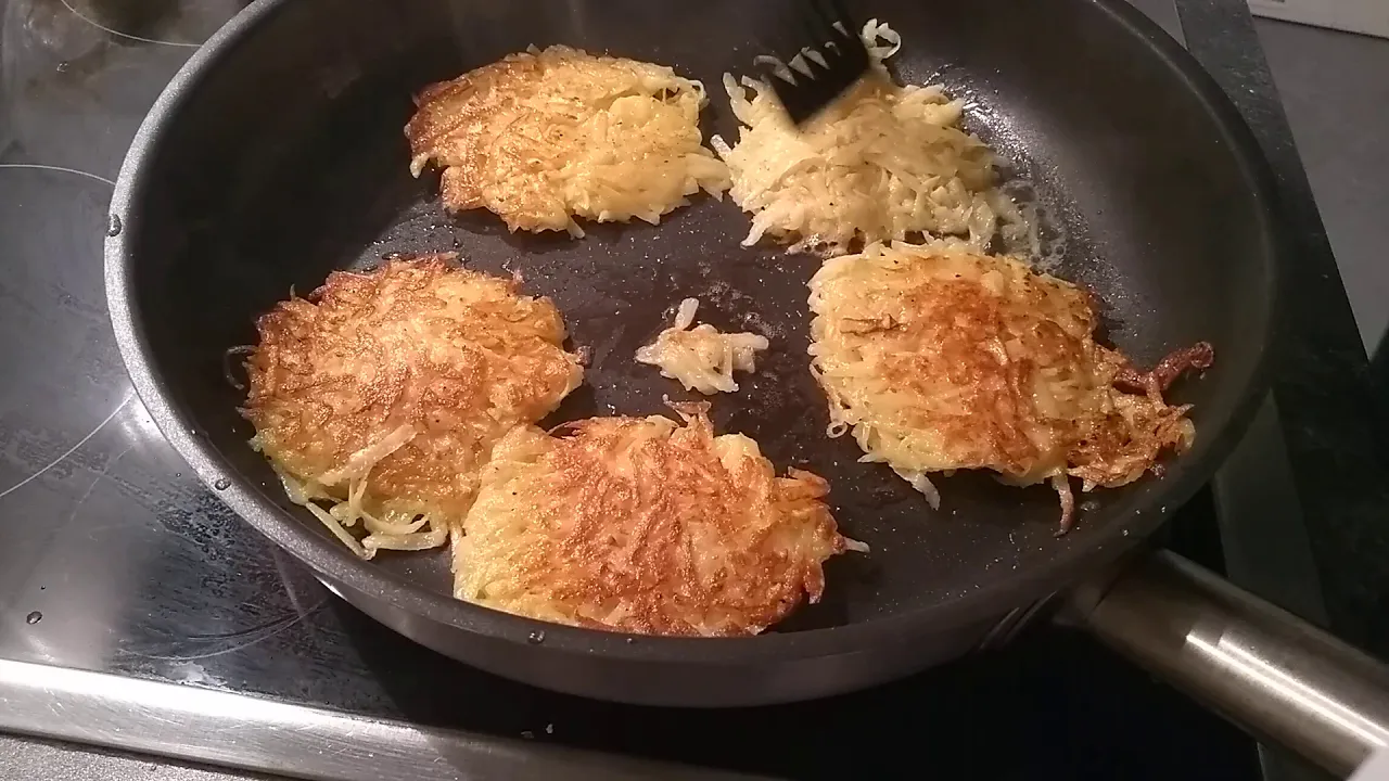 Klassisches Schweizer Rösti. 