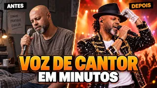 Como Ter uma Voz de Cantor com 3 Exercícios Simples de Canto