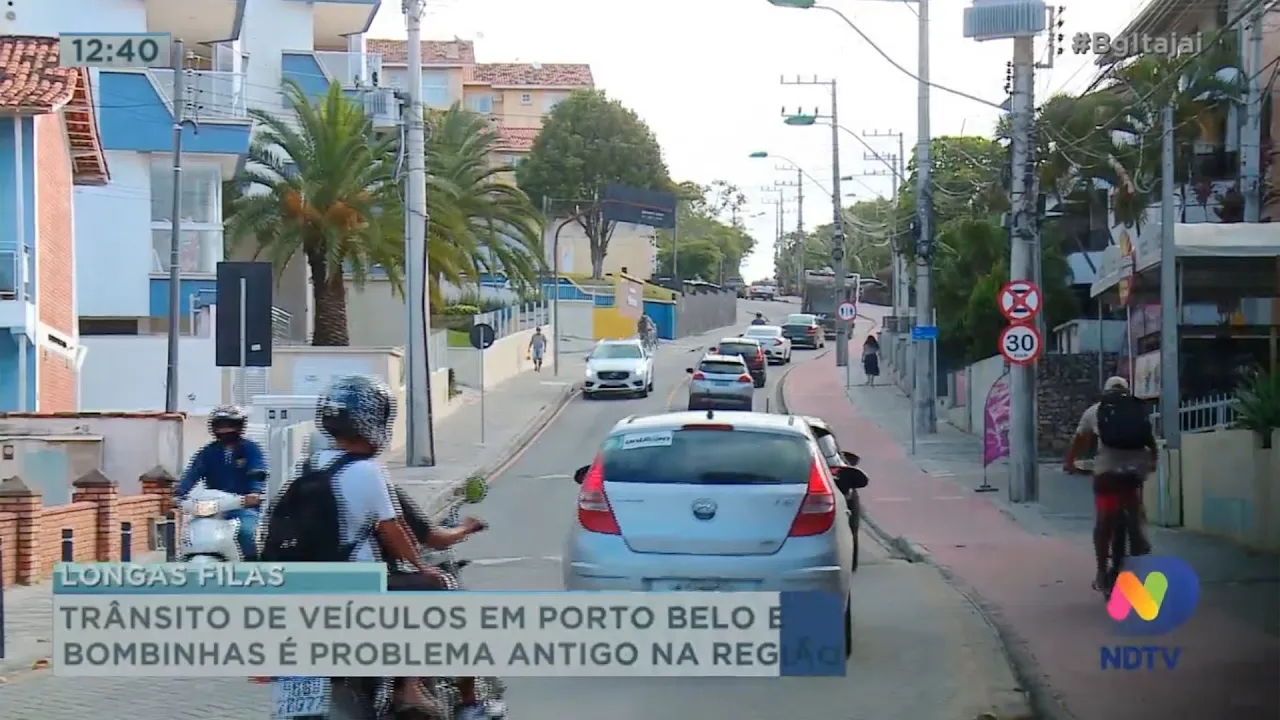Trânsito de veículos em Porto Belo e Bombinhas é problema antigo na região
