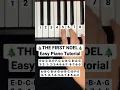 Download Lagu THE FIRST NOEL 🎄🎶 Easy Piano Tutorial