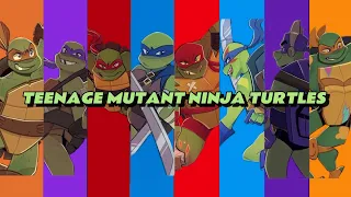 Tmnt12 X Rottmnt Teenage Mutant Ninja Turtles Theme Songs Tmnt Rottmnt Aicover 