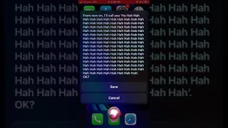 Siri Has A Stoke From Laughter 