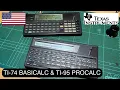 TI-74 BASICALC TI-95 PROCALC TCE