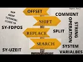 SAP ABAP Tutorial Class 10 Report-3 String Operation System Variables Comment DD Assignment