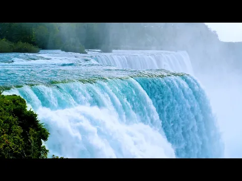 Download MP3 Sleep to the Soothing Sounds of a Powerful Waterfall - Relaxing White Noise for Deeper Sleep 8 Hours